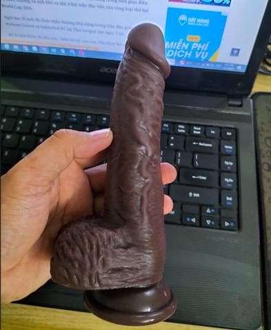 Dương vật giả Nhật Bản rung lắc thụt toả nhiệt cao cấp SHP1343