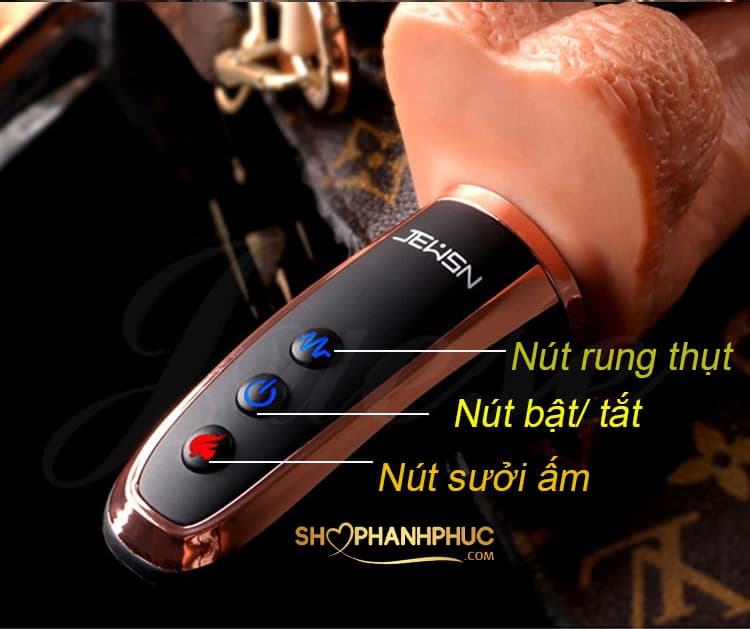 Dương vật giả JEWSN có rung thụt sưởi ấm cao cấp nhất