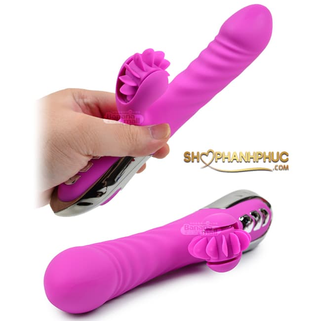 Leten Wheel Thrusting Dương Vật Giả Rung Thụt Liếm