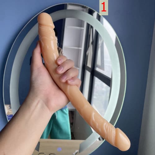 Dương vật giả silicon đôi đầu Baile khoái cảm gấp đôi