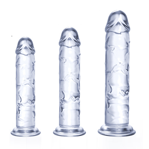 Dương vật giả Lovetoy Flawless Clear silicon y tế mềm mại kích thích