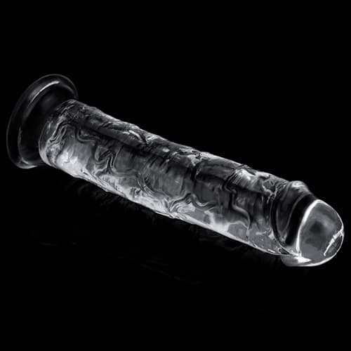 Dương vật giả Lovetoy Flawless Clear silicon y tế mềm mại kích thích