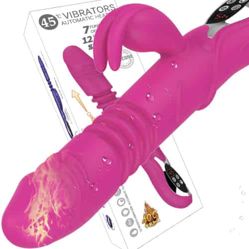 Dương vật giả Nhật Bản SHP1367 đa chức năng rung thụt nóng silicon mềm mại