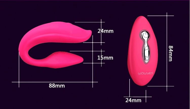 WOWYES Premium Love Egg SHP544 Quiet Powerful Vibrator