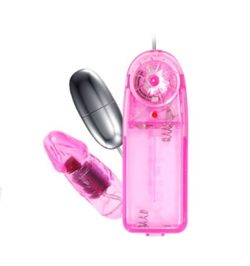 Trứng rung tình yêu 2 đầu inox mini đa chế độ siêu sướng
