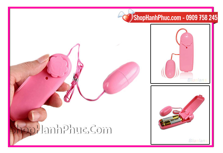 Trứng Rung Tình Yêu SHP80 Rung Mạnh Nhẹ Gợi Cảm Cho Phái Đẹp