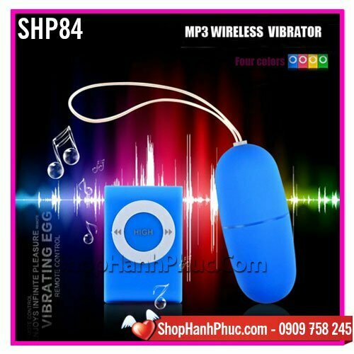 Trứng Rung MP3 WiFi Không Cần Dây Dợ Loằn Ngoằn - SHP84