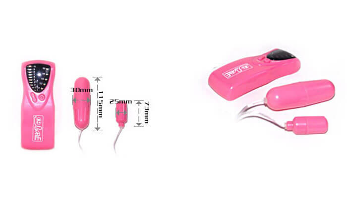 Trứng Rung Đôi 12 Chế Độ Rung Kích Thích Mạnh Mẽ SHP989