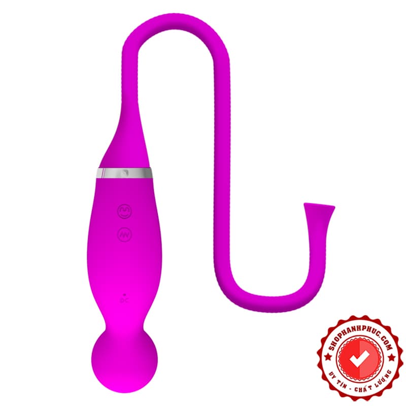 Romace Vibro máy rung mút kích thích âm hộ 3 trong 1