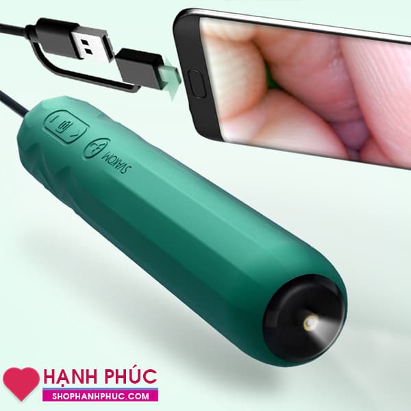 Máy rung điểm G Svakom Siime Plus silicon cao cấp 15.6cm 12 chế độ rung