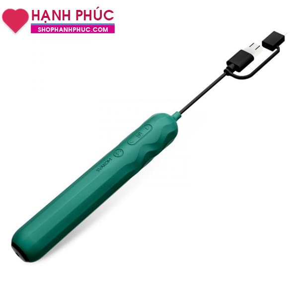 Máy rung điểm G Svakom Siime Plus silicon cao cấp 15.6cm 12 chế độ rung