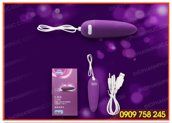 Trứng Rung Tình Yêu Cao Cấp Durex Đồ Chơi Kích Thích Nữ - SHP355