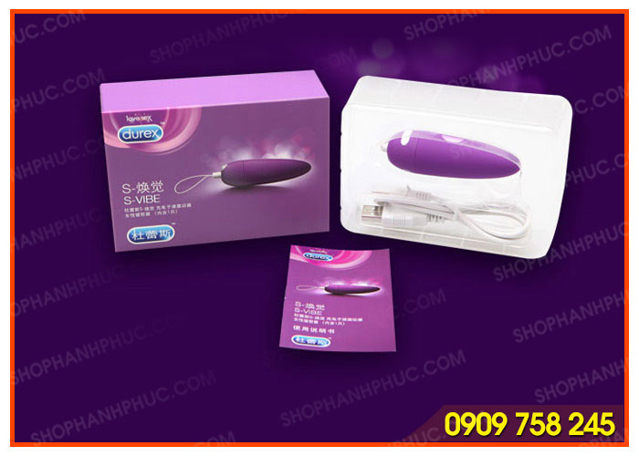 Trứng Rung Tình Yêu Cao Cấp Durex Đồ Chơi Kích Thích Nữ - SHP355