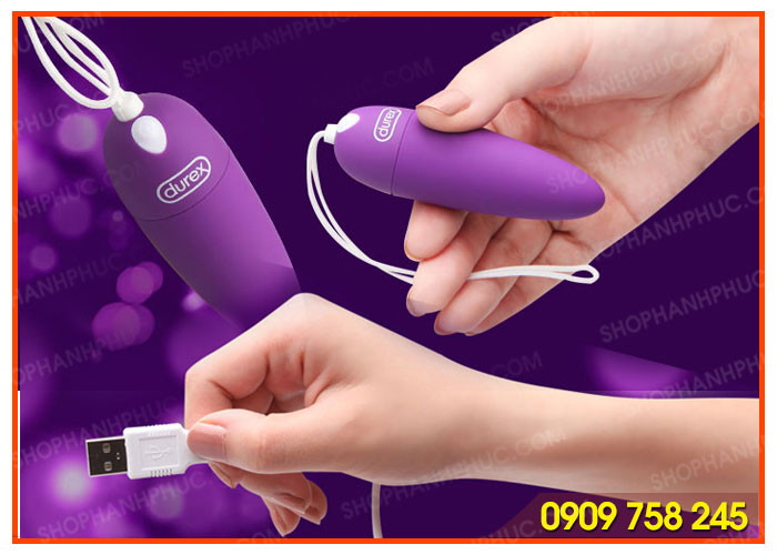Trứng Rung Tình Yêu Cao Cấp Durex Đồ Chơi Kích Thích Nữ - SHP355