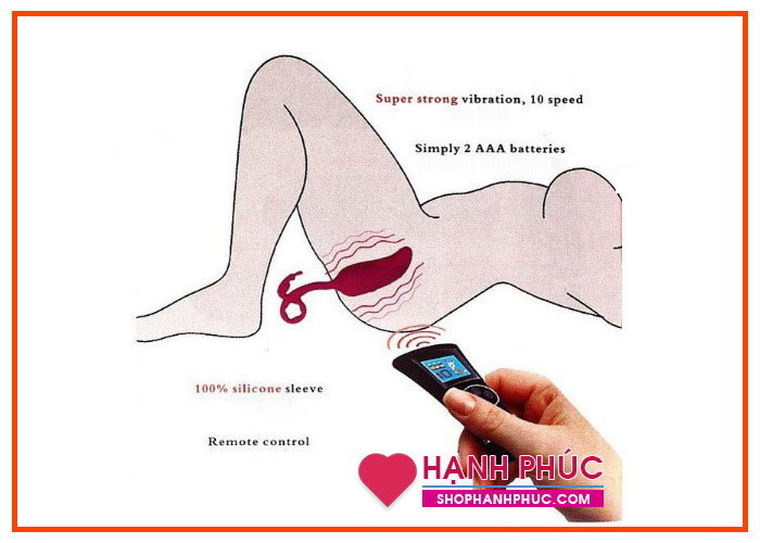 Đồ chơi người lớn nữ trứng rung cao cấp kích thích đam mê SHP819