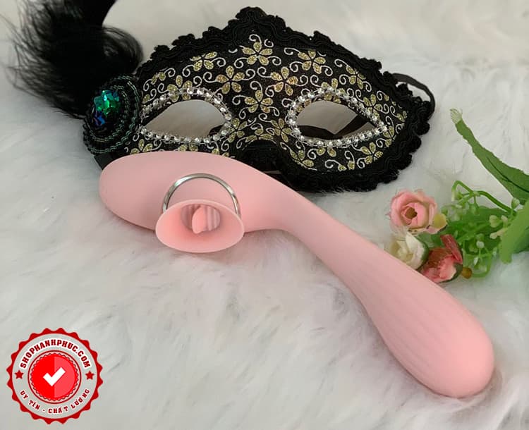 Disa Oralsex máy rung uốn cong cao cấp đa chức năng