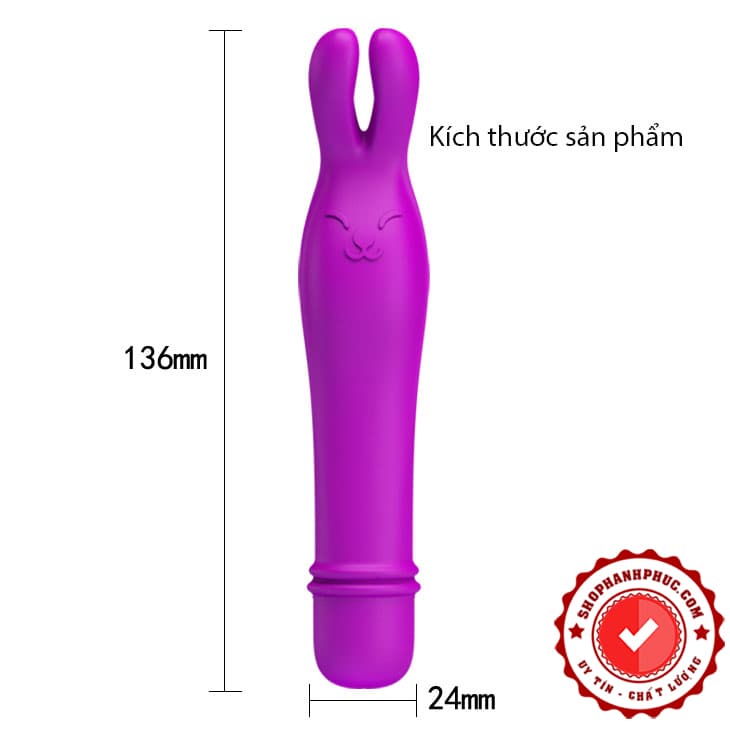 Máy rung tai thỏ Bretti Evil massage điểm nhạy cảm