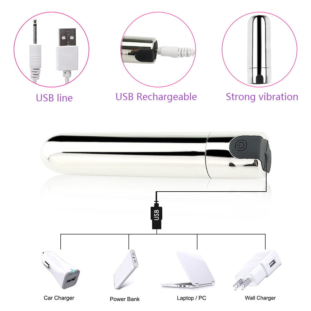 Trứng rung mini VienDan inox cao cấp sạc pin chống nước