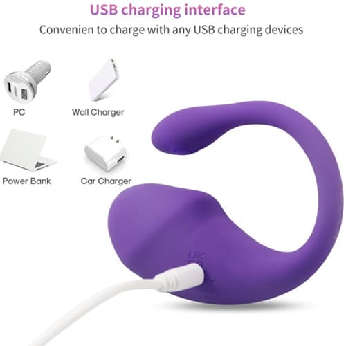 Trứng rung đầu dương vật Baile Nhật 10 cấp độ silicon y tế mềm