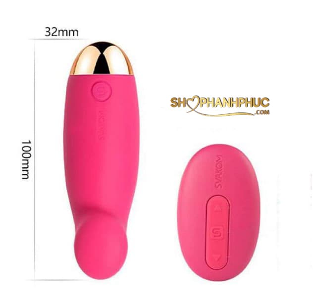 SVAKOM Ivy Đồ Chơi Tình Yêu Massage Phái Đẹp 26 Chế Độ Rung USB