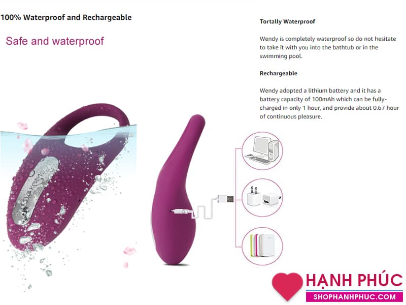  Cửa hàng bán Winne-S Vòng Rung Cao Cấp Số 1 USA Lộ Diện - VD11 cao cấp