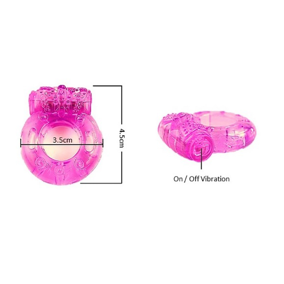 Vòng rung Power Men VD02 gai nổi kích thích, tăng hưng phấn