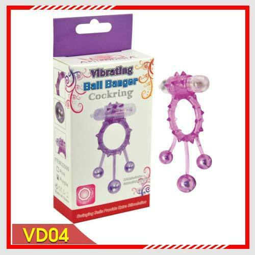 Vòng rung tình yêu Ball Banger VD04 nhỏ gọn đa chức năng 