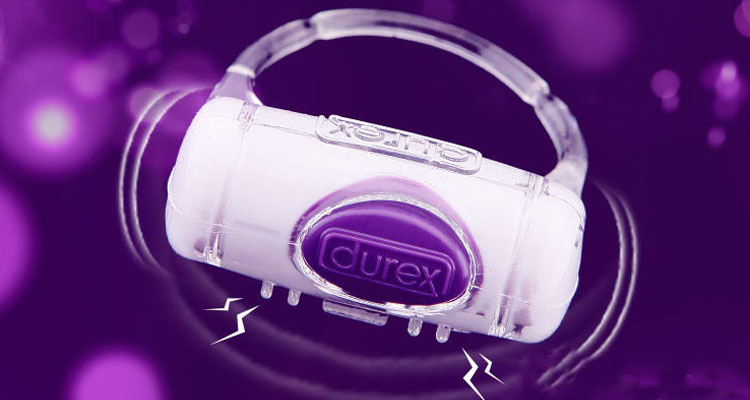 Durex VD07 Vibrating Cock Ring for Extended Pleasure