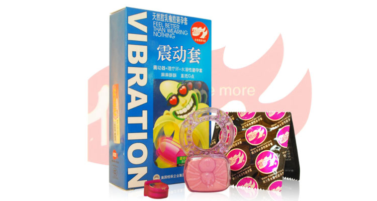 Nhẫn rung silicon Banana VD06 tăng khoái cảm hưng phấn dễ dùng