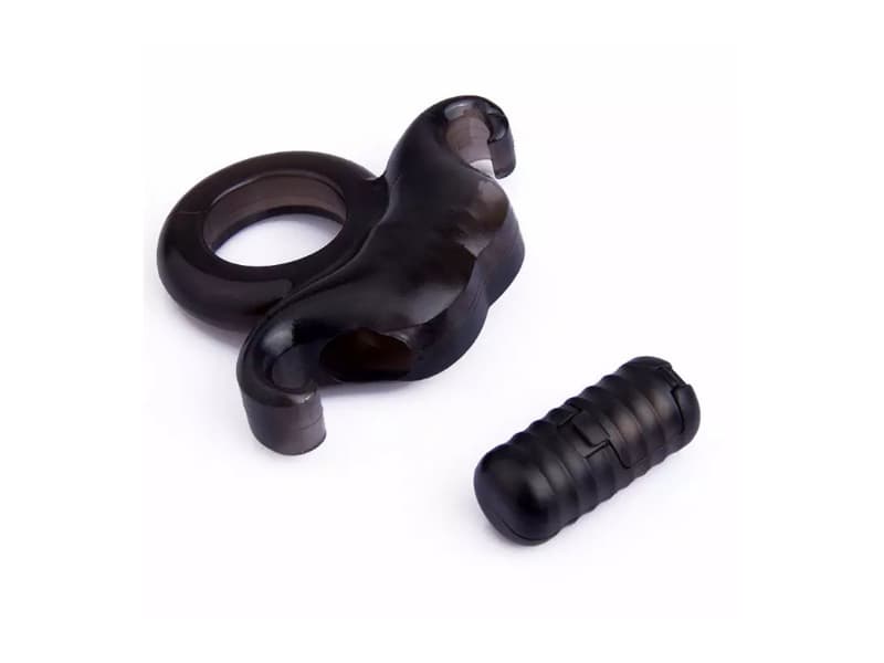 Nhẫn rung Gaur Black thiết kế mạnh mẽ kích thích Nhẫn rung Gaur Black thiết kế mạnh mẽ kích thích