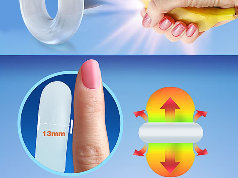 CockTen VD10 Vòng Đeo Dương Vật Silicon Trong Suốt Tăng Hưng Phấn Nam