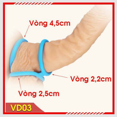 Bộ Vòng Đeo Dương Vật Silicon Kéo Dài Quan Hệ Cực Lâu 