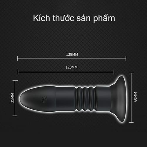 Magic Hebe SHP1198 Rung Thụt Hậu Môn Siêu Mềm Mại Tăng Khoái Cảm