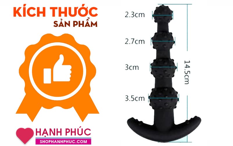 Ana Beads Máy Mát Xa Hậu Môn Đổi Trả 7 Ngày Bảo Hành 1 Năm