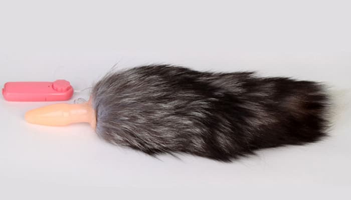 Plug đuôi sói silicon đồ chơi SM tăng hưng phấn hậu môn an toàn SHP1010