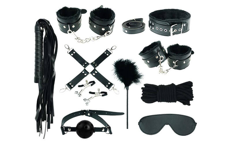 Bộ 10 Món Đồ Chơi Tình Dục Bạo Dâm SHP1178 Siêu Chất Kích Thích