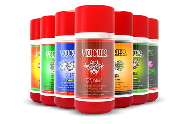 YouCi Blue Multi-Frequency Vibration Masturbator