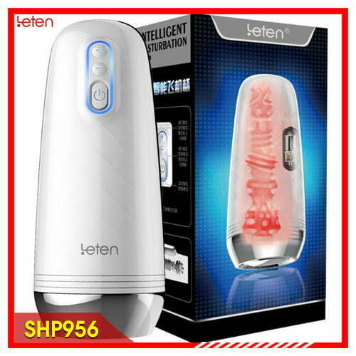 Leten Z9 Âm Đạo Giả Silicon cao cấp 14 chế độ rung sướng