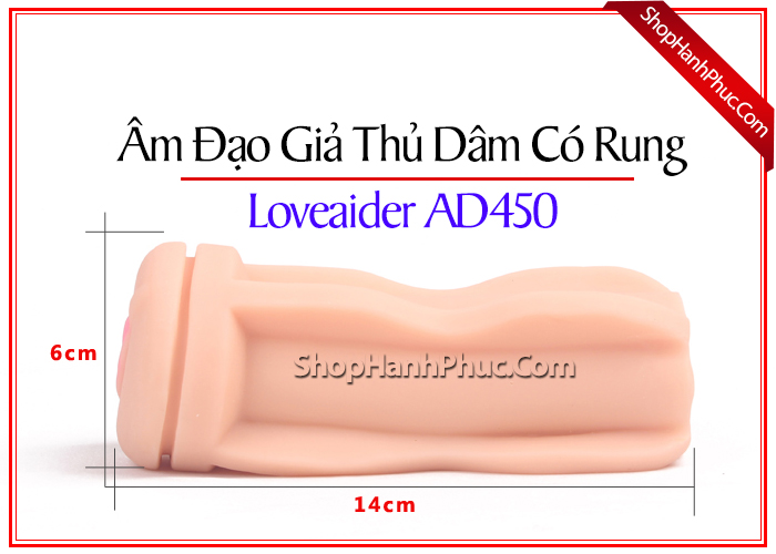 Loveaider RED Cốc Âm Đạo Thông Minh AD450 Tăng Khoái Cảm