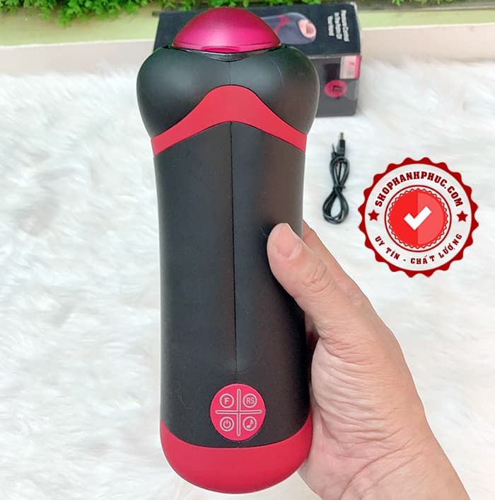 Cốc thủ dâm tự động Scup 2021 USA siêu mạnh nhiều chế độ rung