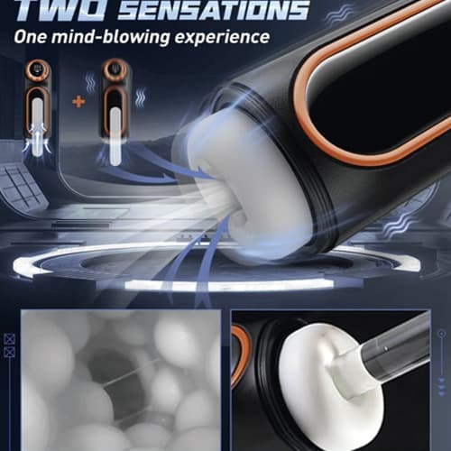 Máy Thủ Dâm Nam Cao Cấp SHP1458 Tăng Khoái Cảm Đỉnh Cao