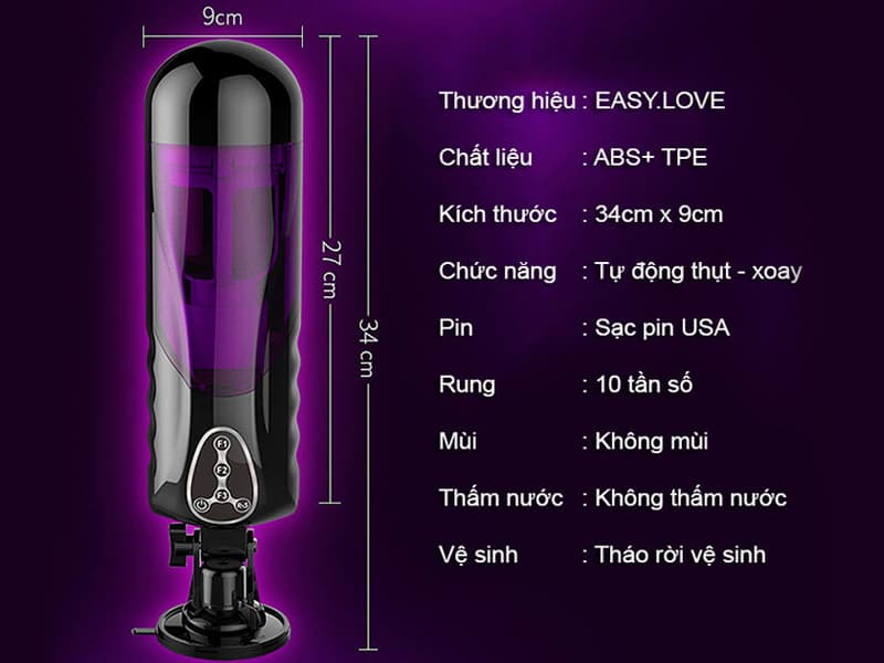 Âm Vật Giả Tự Động TeneCopic Rung Thụt Ngoáy SHP1027 Mua Ngay