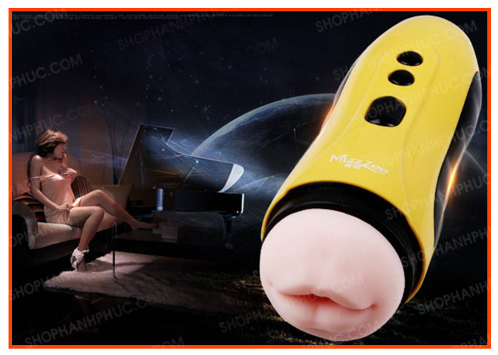 Minzeni SHP514 Máy Thủ Dâm Tự Động Miệng Siêu Thật Kích Thích