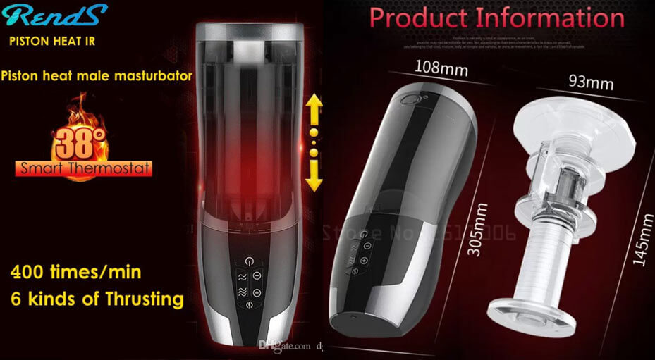 Japan SHP135 Rechargeable Auto Vibrator Realistic Pleasure Toy