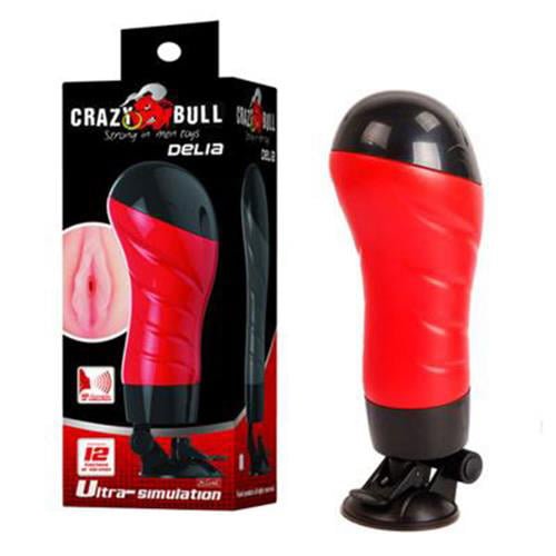Crazy Bull Delia SHP910 - Âm Đạo Giả Rung Xoay Mạnh Mẽ, Siêu Thật