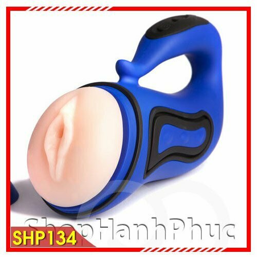 Âm Đạo Giả Rung Tự Động Chính Hãng SHP134 Cao Cấp Mềm Mịn 