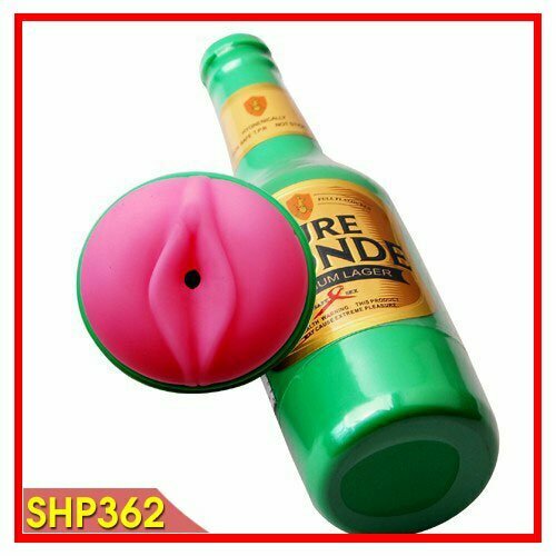 Âm đạo giả giá rẻ mềm mịn - ngụy trang hình chai bia - SHP362