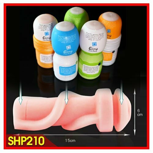 Âm đạo giả giá rẻ SHP210 đồ chơi tình ái nam mềm mại thực tế 