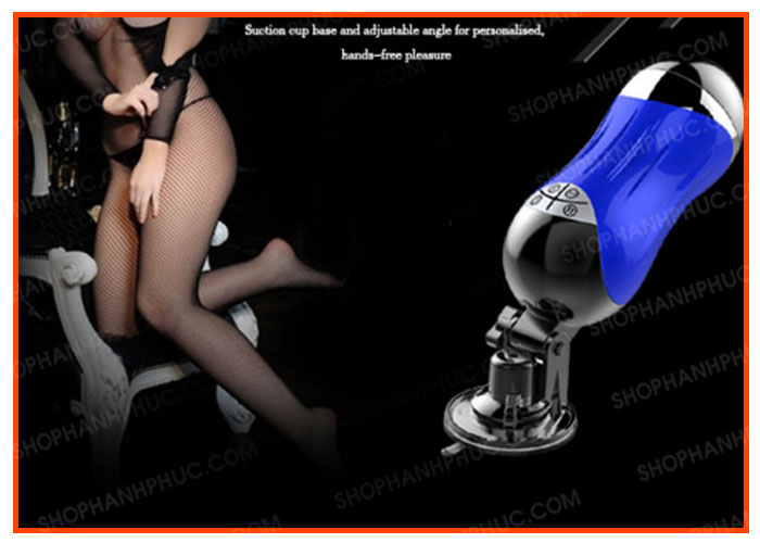 Âm đạo giả đa năng cao cấp đế dán tường SHP515 siêu thật