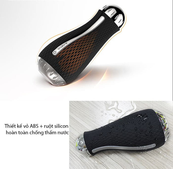 3D Nalone Jack âm hộ giả Bluetooth Japan silicon cao cấp đen